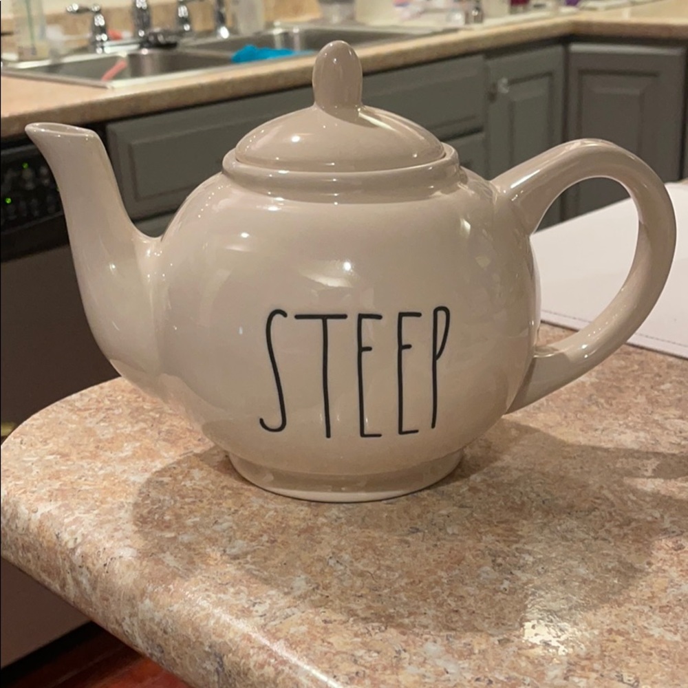 Rae Dunn Cream Teapot